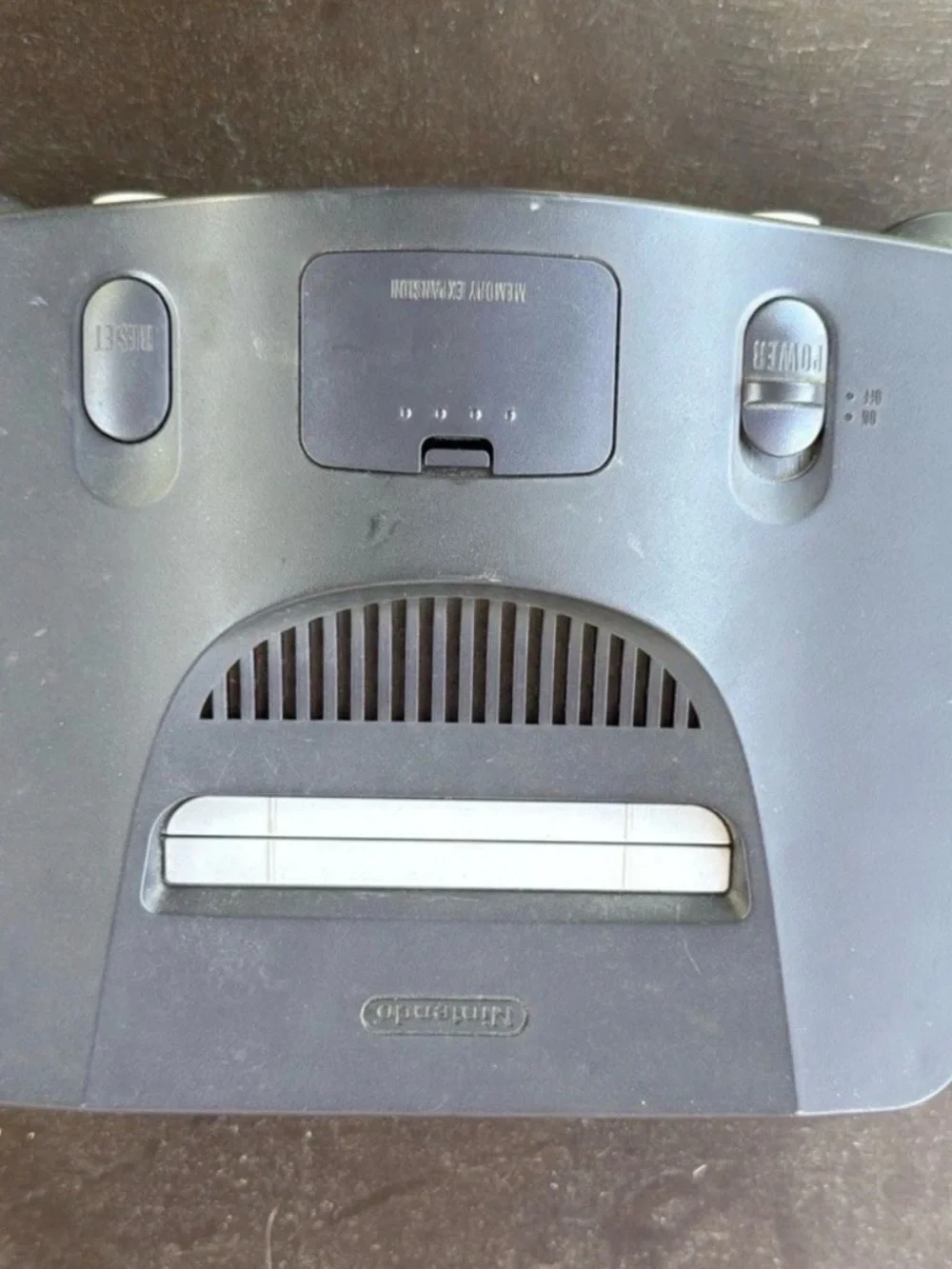 Nintendo N64 Console with Green & Clear Controllers - Nintendo